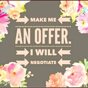 All prices negotiable